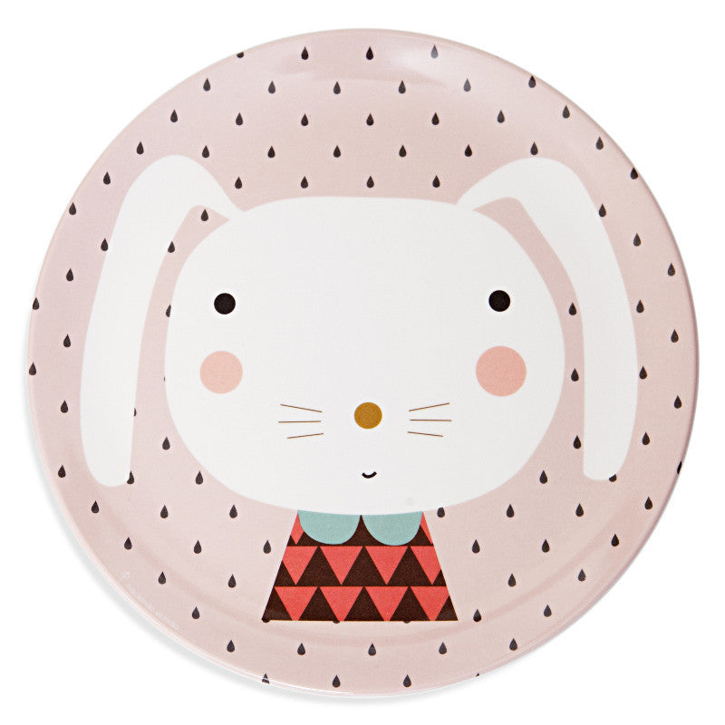 Petit Monkey Rabbit Drops Melamine Tableware