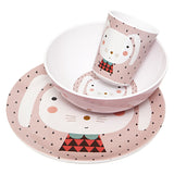 Petit Monkey Rabbit Drops Melamine Tableware