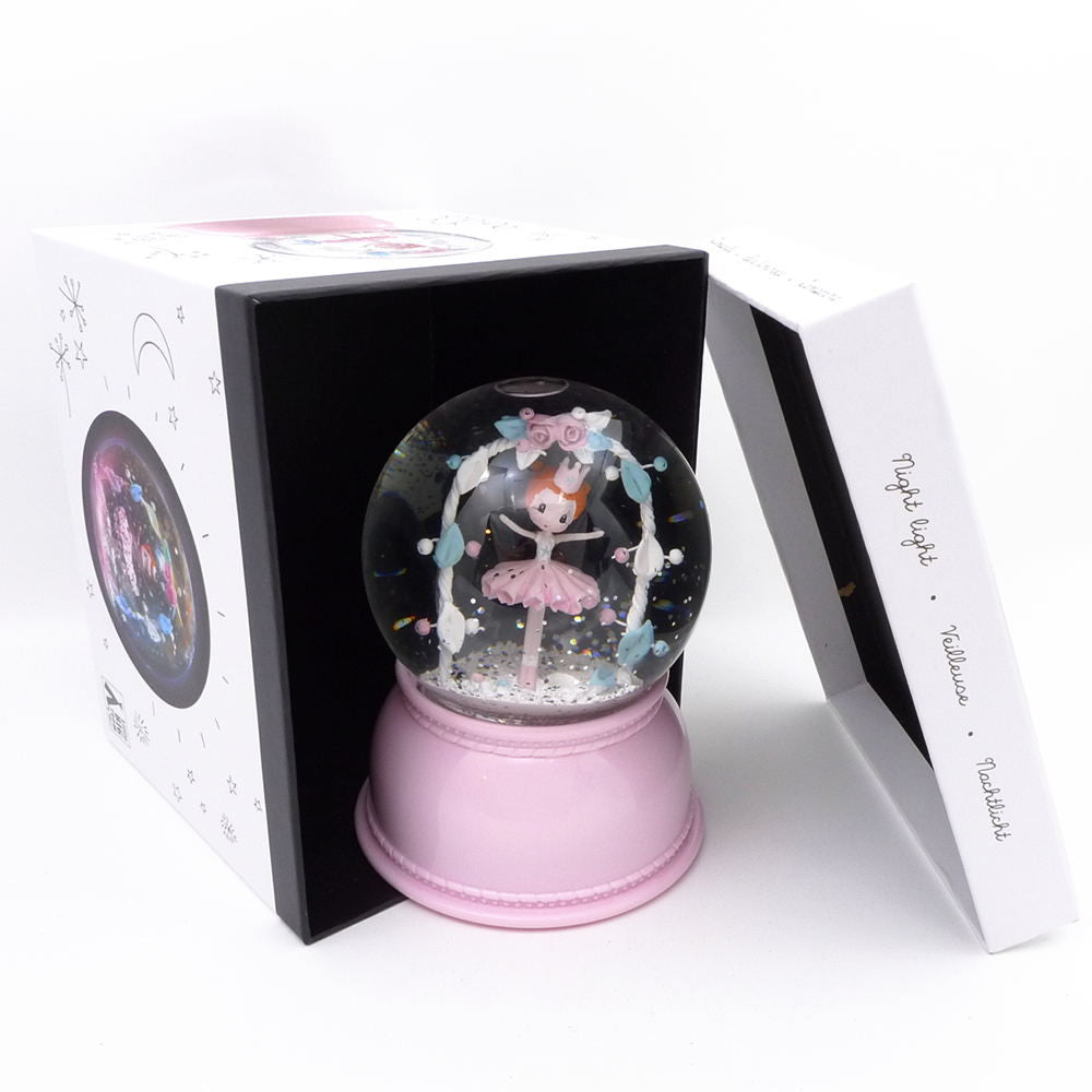 Djeco Snow Globe Night Light, Ballerina