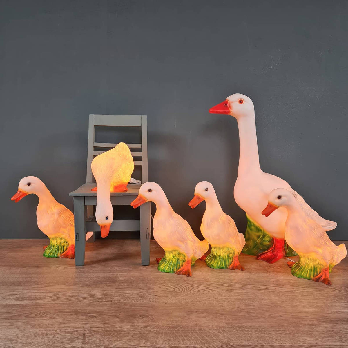 Egmont Heico Looking Down Duck LED Lamp