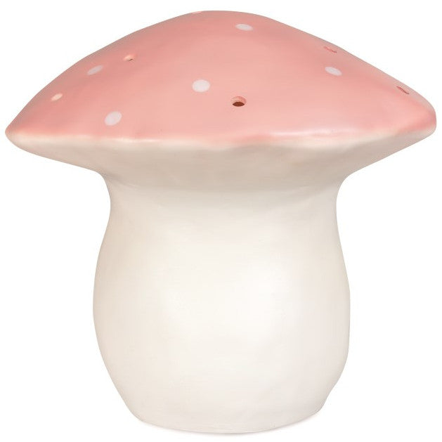 Egmont Heico Large Mushroom Lamp, Vintage Pink