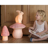 Egmont Heico Large Mushroom Lamp, Vintage Pink