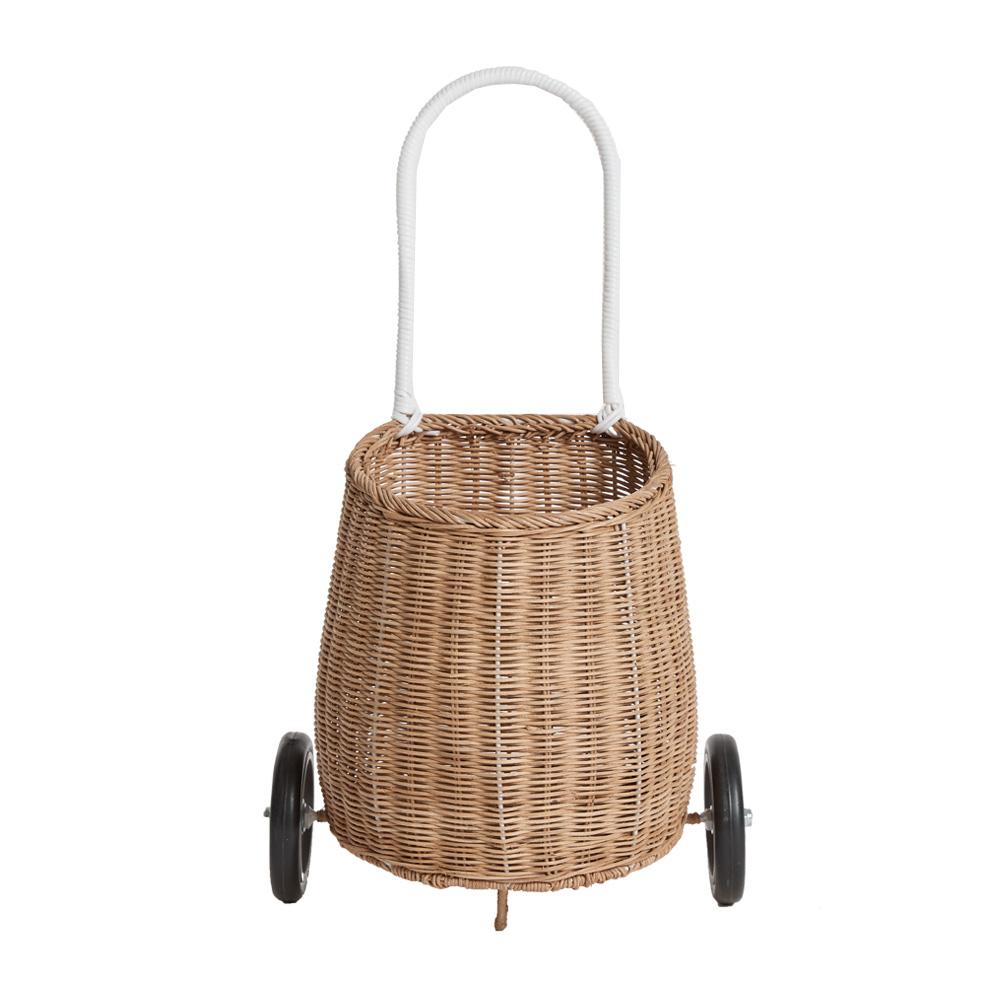 Olli Ella Luggy Wheeled Basket, Natural