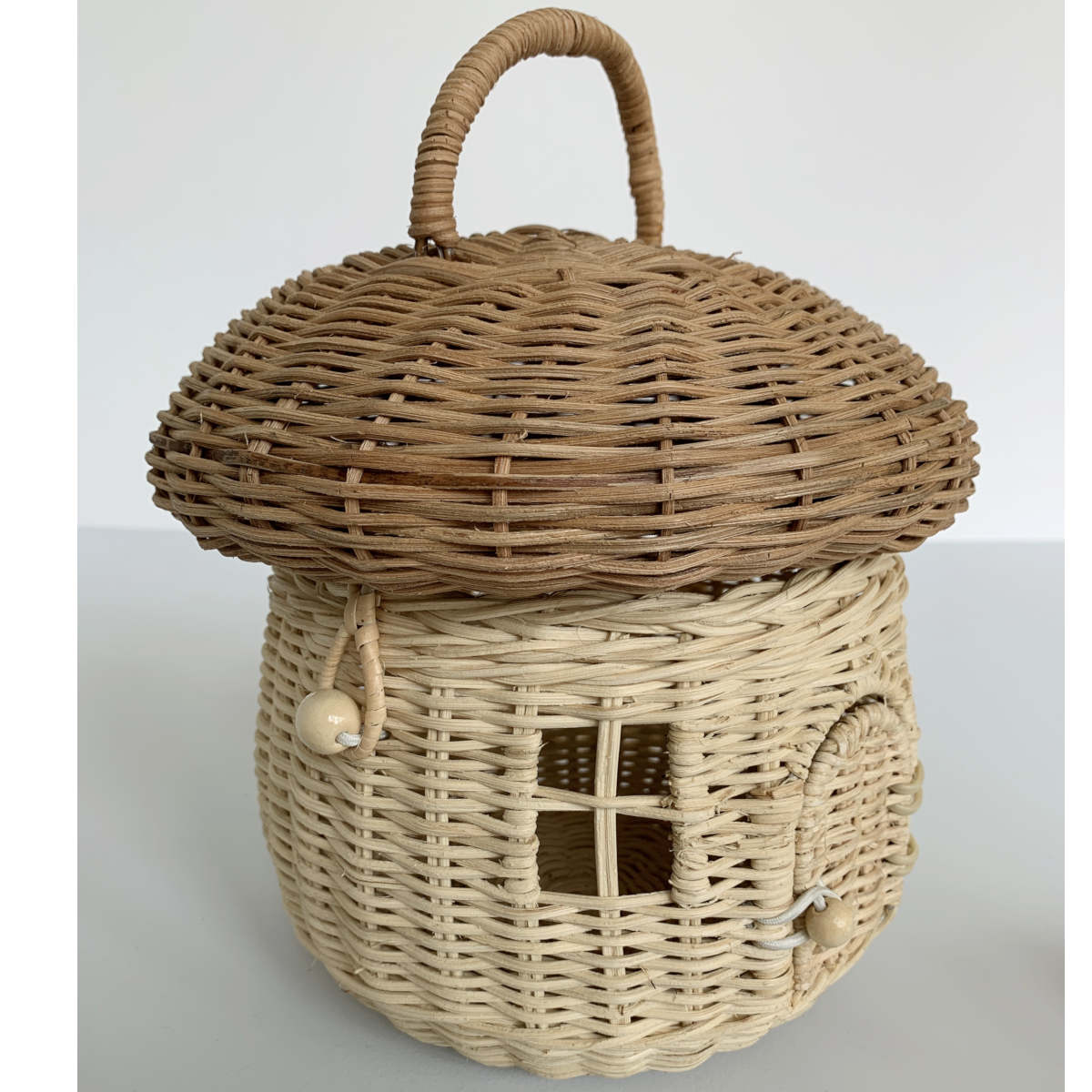 Olli Ella Mushroom Basket Bag