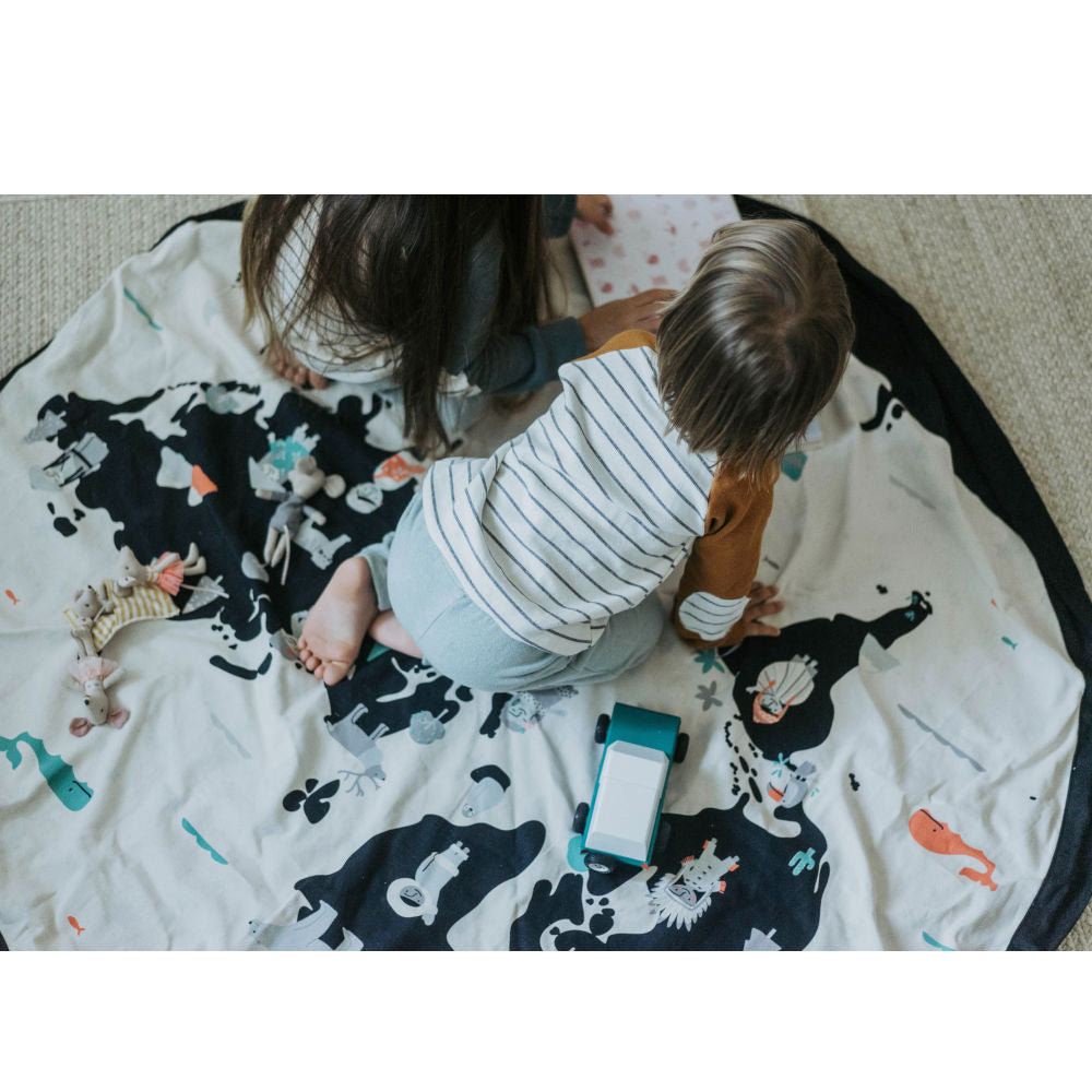 Play&Go Worldmap Toy Storage Bag