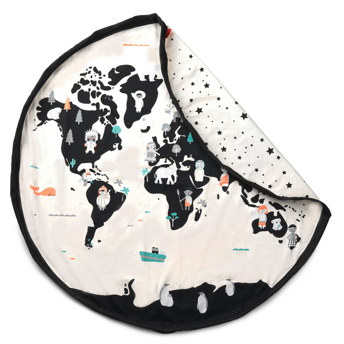 Play&Go Worldmap Toy Storage Bag