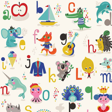 Petit Monkey ABC Poster by Helen Dardik