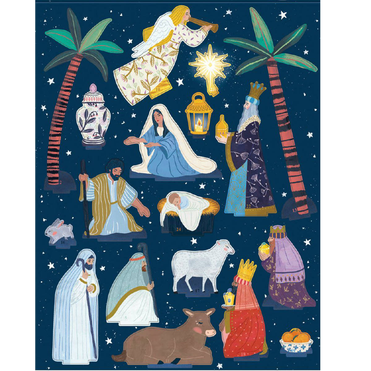 Pop and Slot Advent Calendar, Nativity