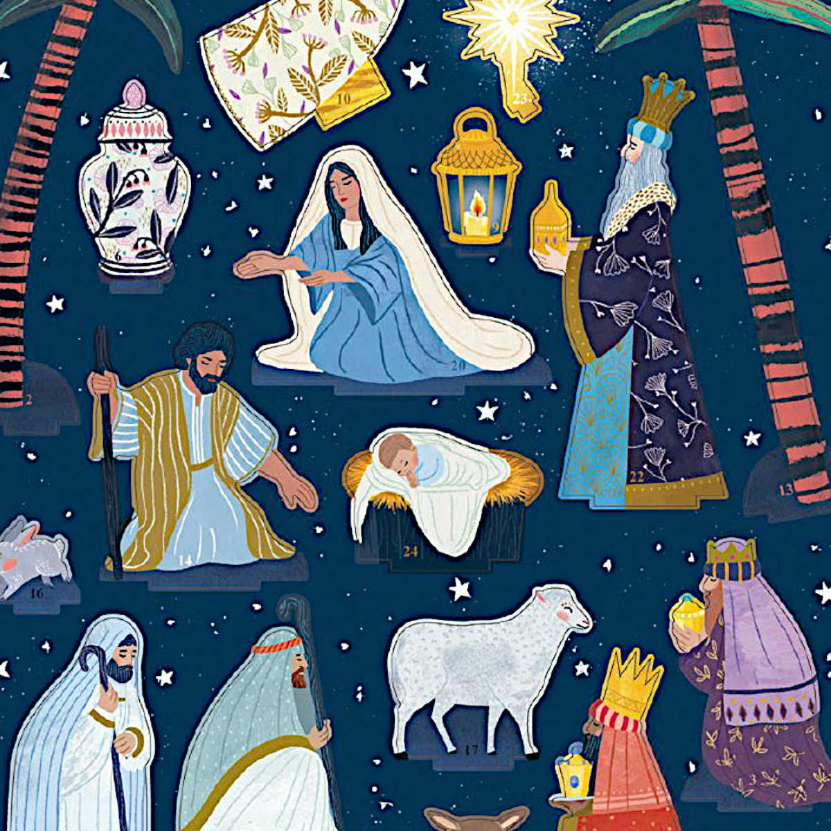 Pop and Slot Advent Calendar, Nativity