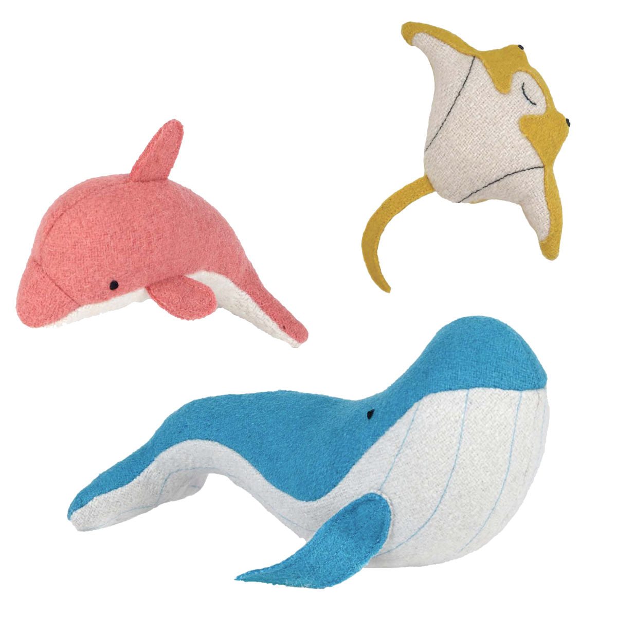 Olli Ella Holdie Ocean Animals Set