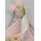 Alimrose Baby Bea Bunny, Pink, 15 inches