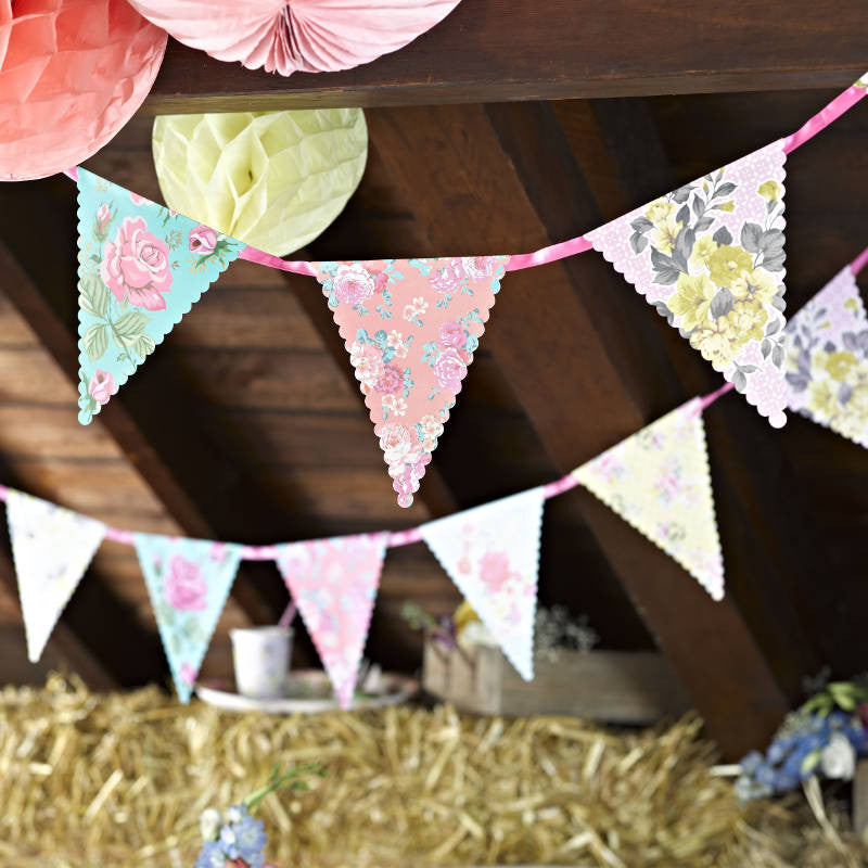 Flower Paper Party Garland