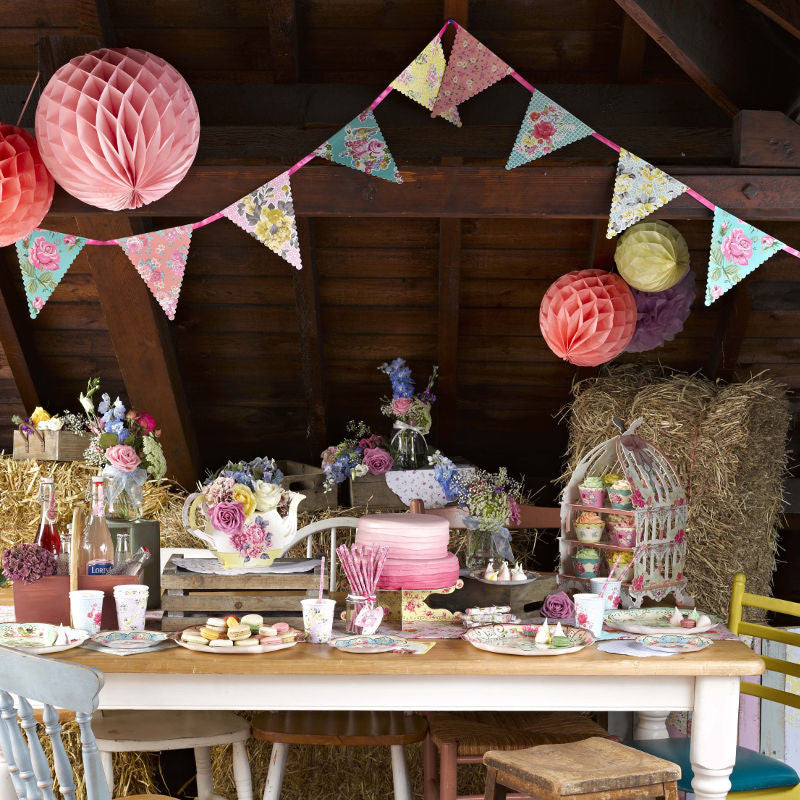 Flower Paper Party Garland