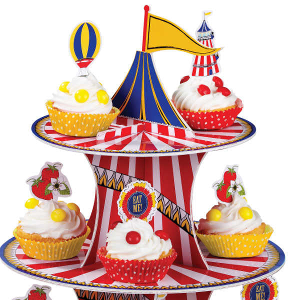 Country Fair Cupcake Wraps & Toppers