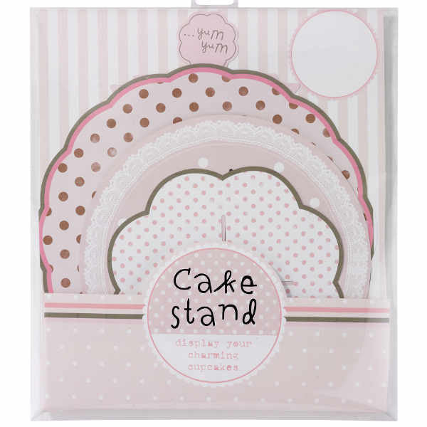 Pink Cupcake Stand