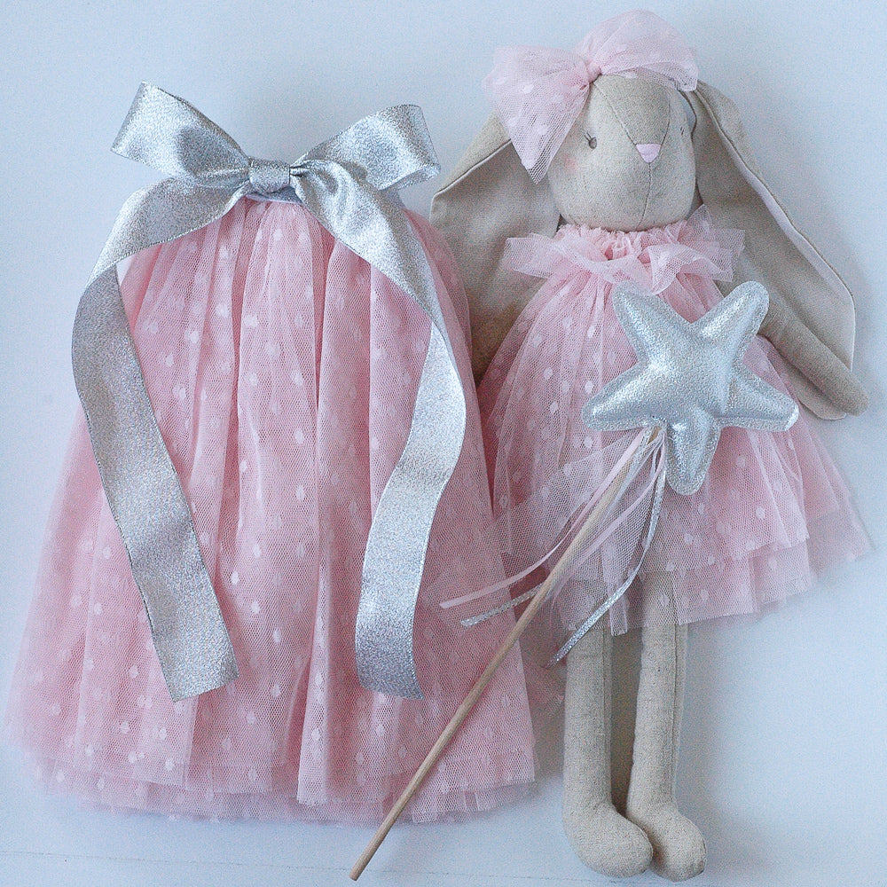 Alimrose Baby Bea Bunny, Pink, 15 inches