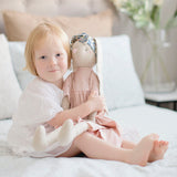 Alimrose Sofia Bunny, Pink, 27 inches