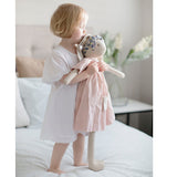 Alimrose Sofia Bunny, Pink, 27 inches