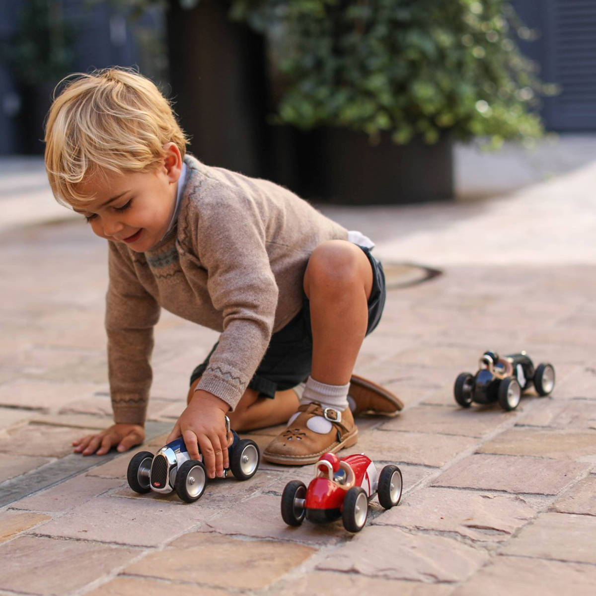 Baghera Mini Racing Car, Silver