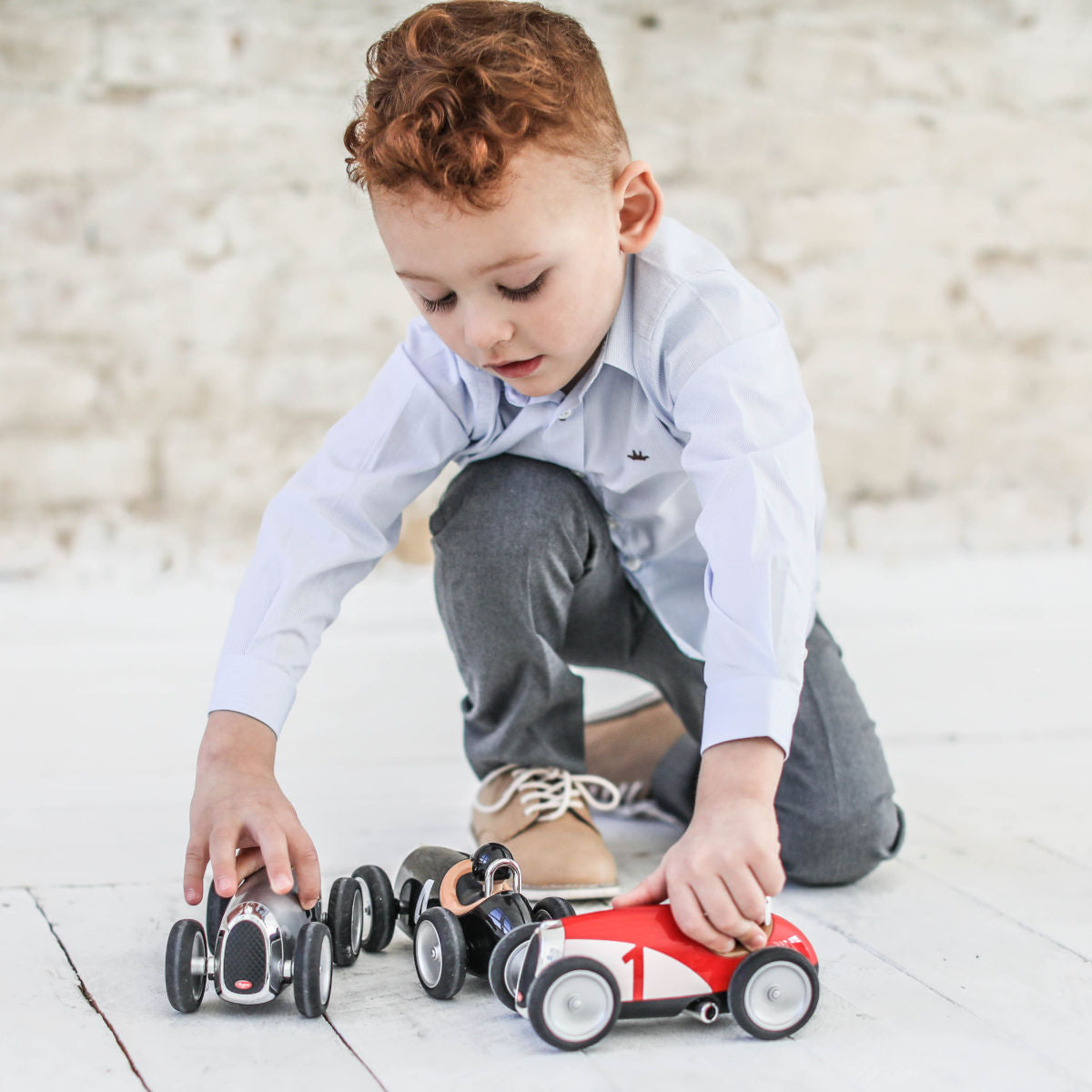 Baghera Mini Racing Car, Silver