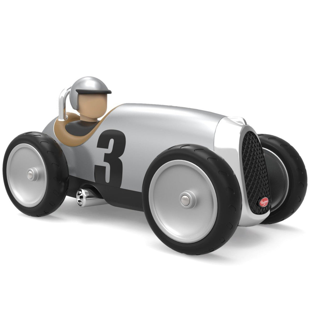 Baghera Mini Racing Car, Silver