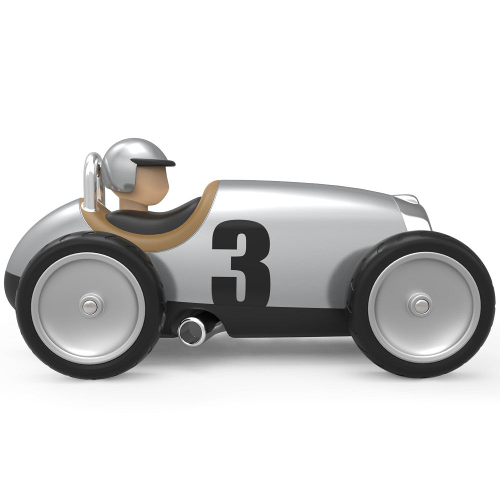 Baghera Mini Racing Car, Silver