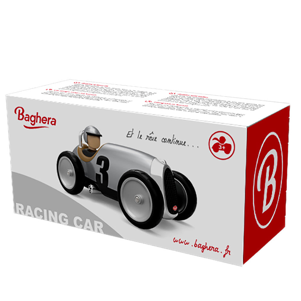 Baghera Mini Racing Car, Silver