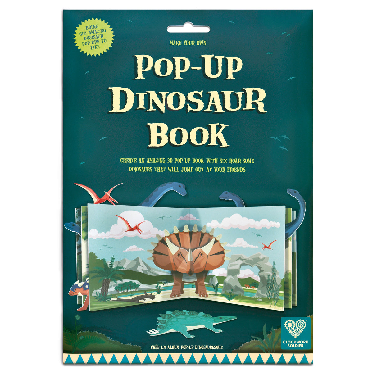 Make Your Own Dinosaur Pop-up Book