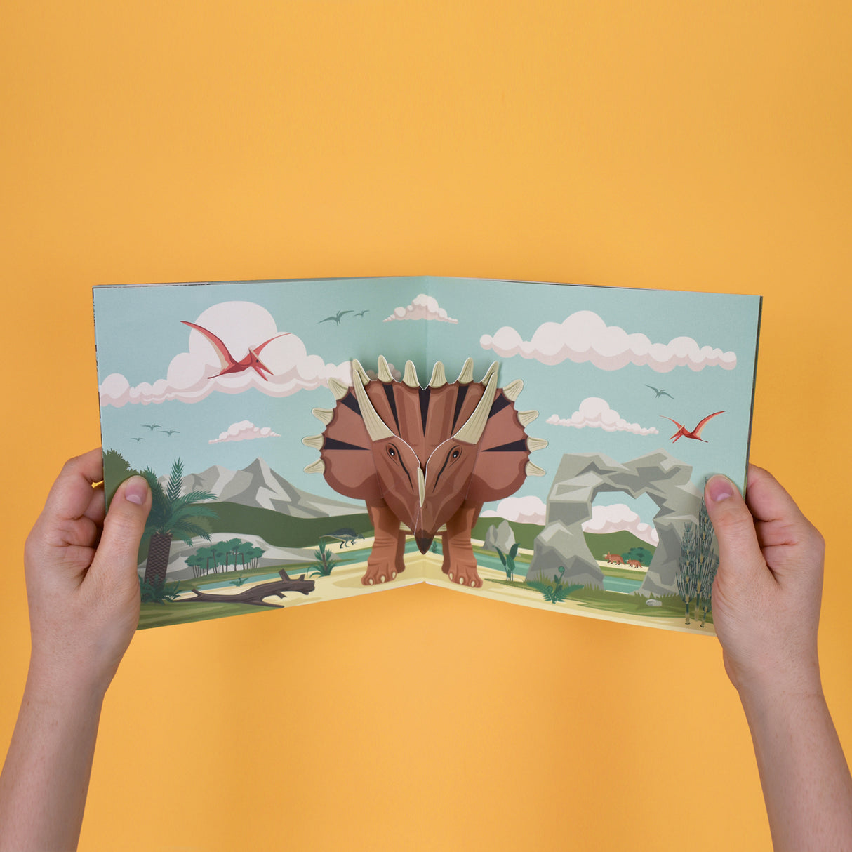 Make Your Own Dinosaur Pop-up Book