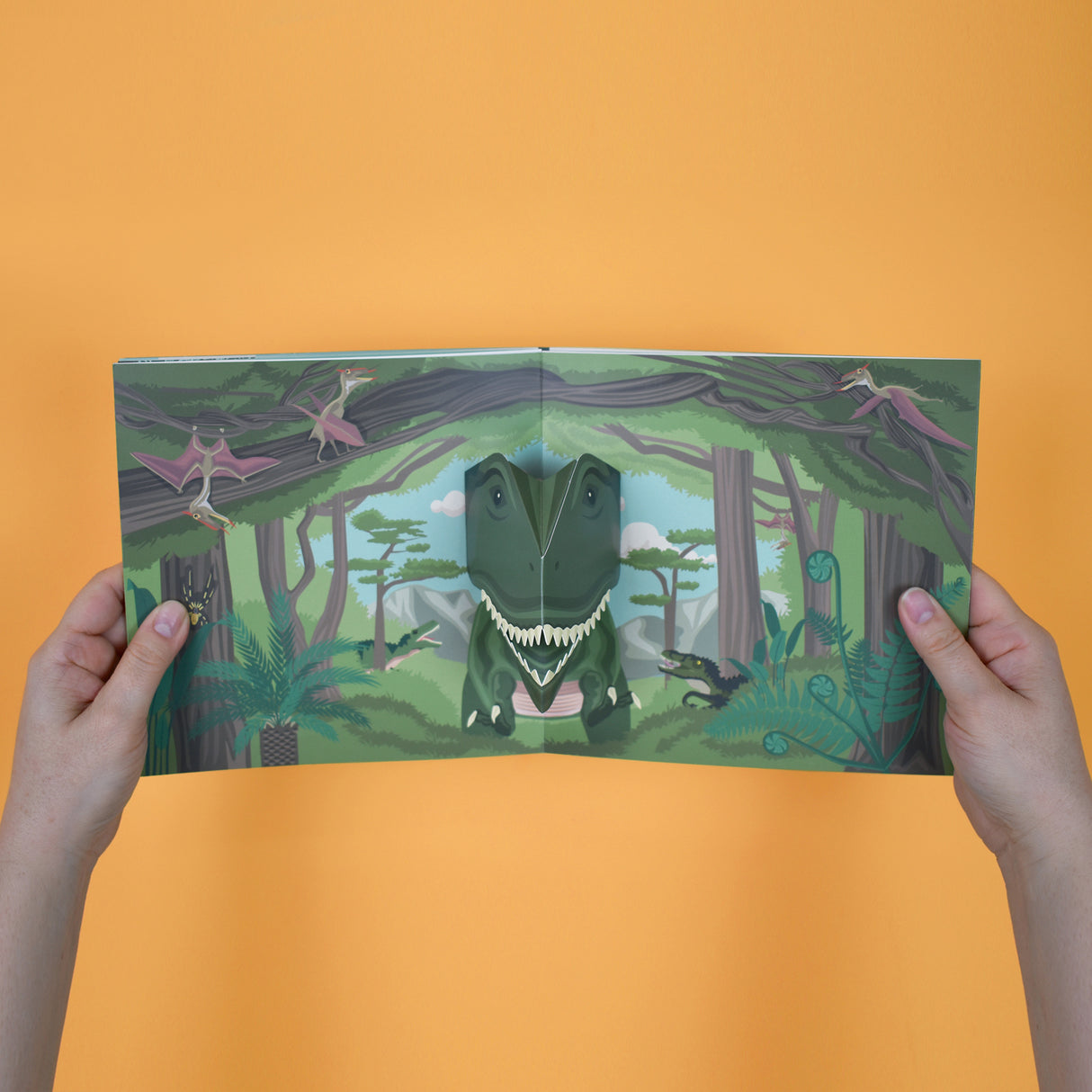 Make Your Own Dinosaur Pop-up Book