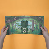 Make Your Own Dinosaur Pop-up Book