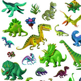 Djeco 160 Stickers, Dinosaurs