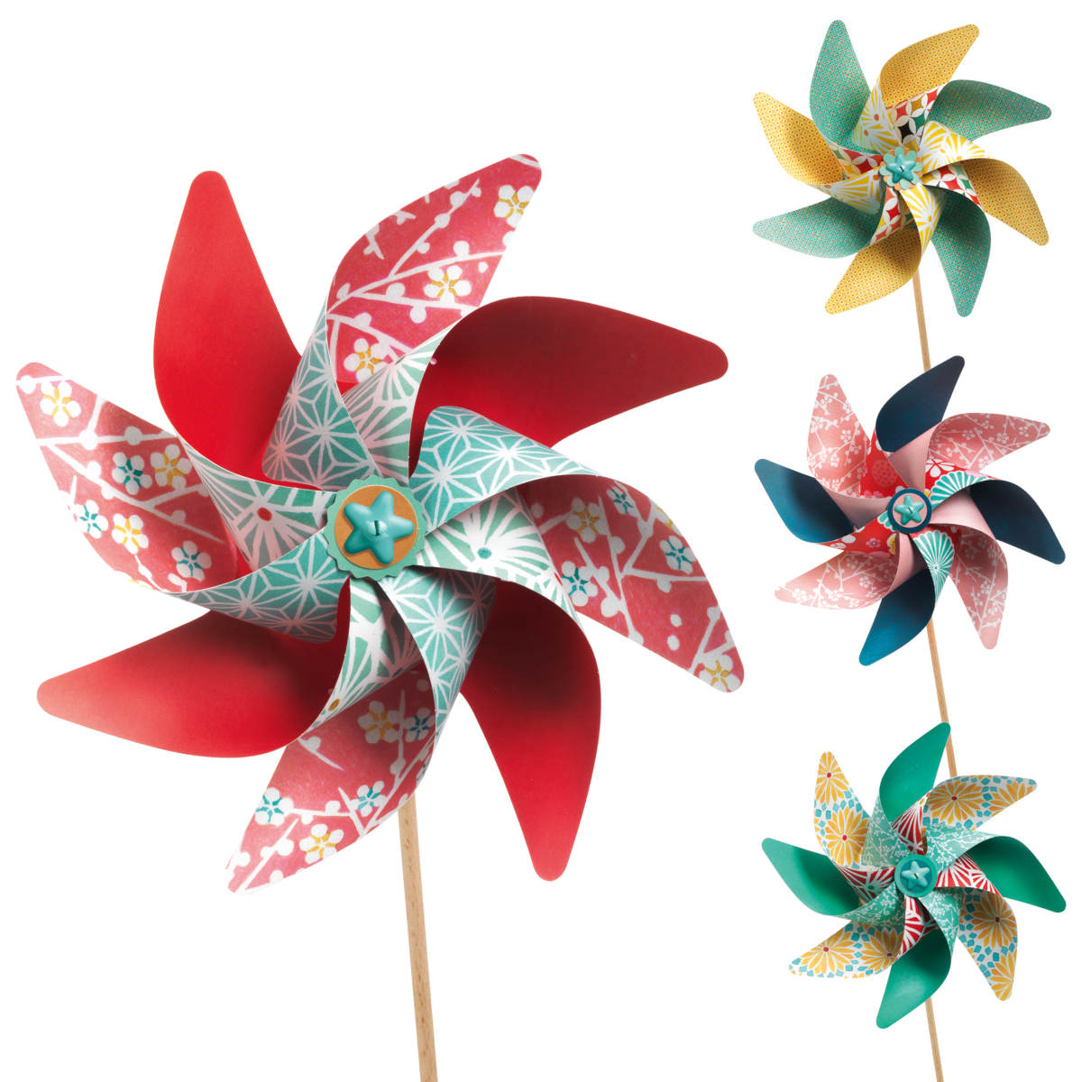 Djeco DYI Pinwheels, Sweet