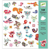 Djeco 160 Stickers, Little Friends