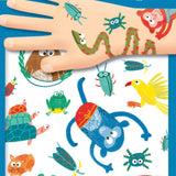 Djeco Temporary Tattoos, Animals