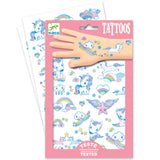 Djeco Temporary Tattoos, Unicorns