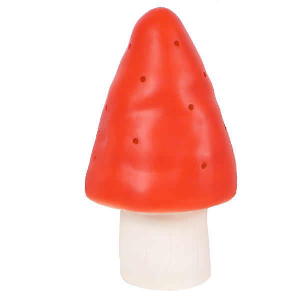 Egmont Heico Small Mushroom LED Lamp, Red