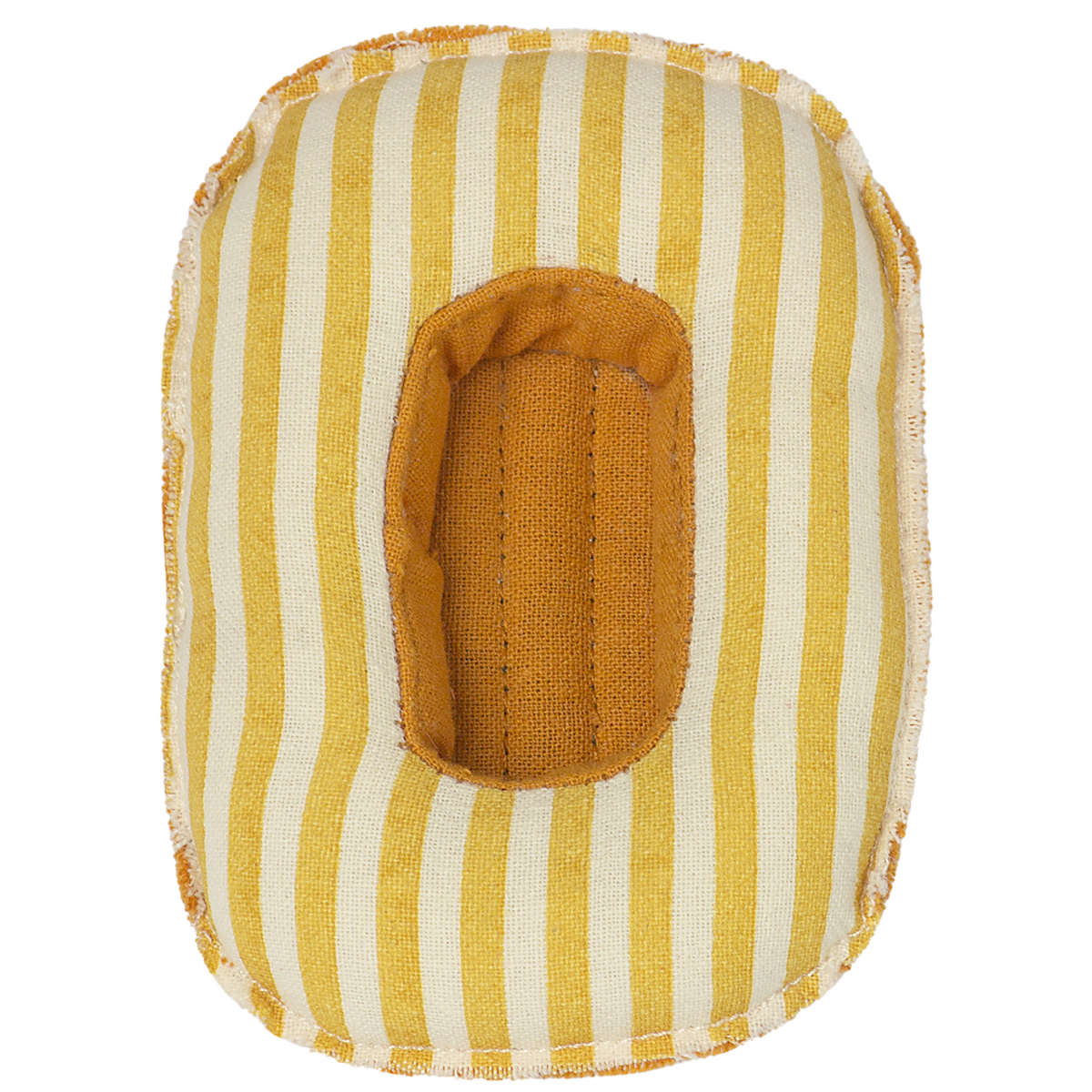 Maileg Mouse size Boat, Yellow Stripe