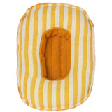 Maileg Mouse size Boat, Yellow Stripe