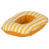 Maileg Mouse size Boat, Yellow Stripe