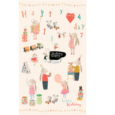 Maileg Happy Day Wrapping Paper, 11 yards