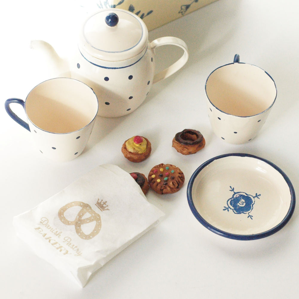 Maileg Tea Time Set with Biscuits, in Box