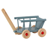 Maileg Doll House Miniature Mini Wagon, Blue