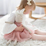 Alimrose Daisy Bunny Blush Sparkle, 19 inches