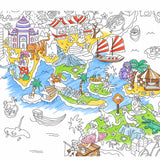 OMY Giant Coloring Poster, Atlas