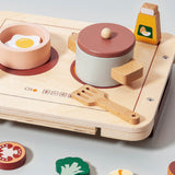 Petit Monkey Wooden Cooking Set