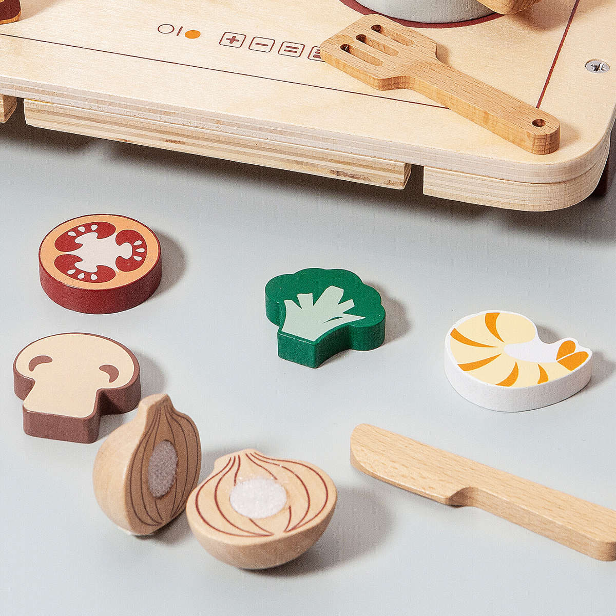 Petit Monkey Wooden Cooking Set