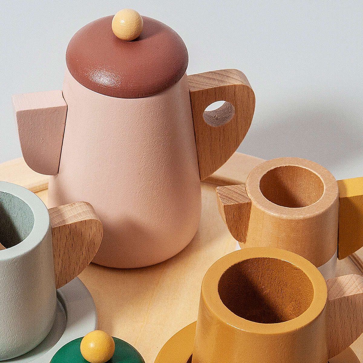 Petit Monkey Wooden Tea Set