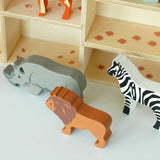 Tender Leaf Toys Safari Wooden Animals