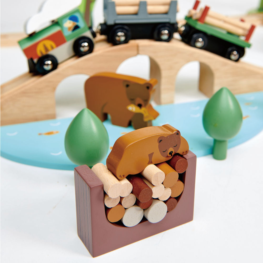 Tender Leaf Toys Wild Pines Train Set